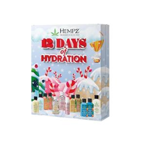 imageHempz Twelve Days of Hydration Skin Care Gift Set 12pack  Holiday Limited Edition2 Days of Hydration
