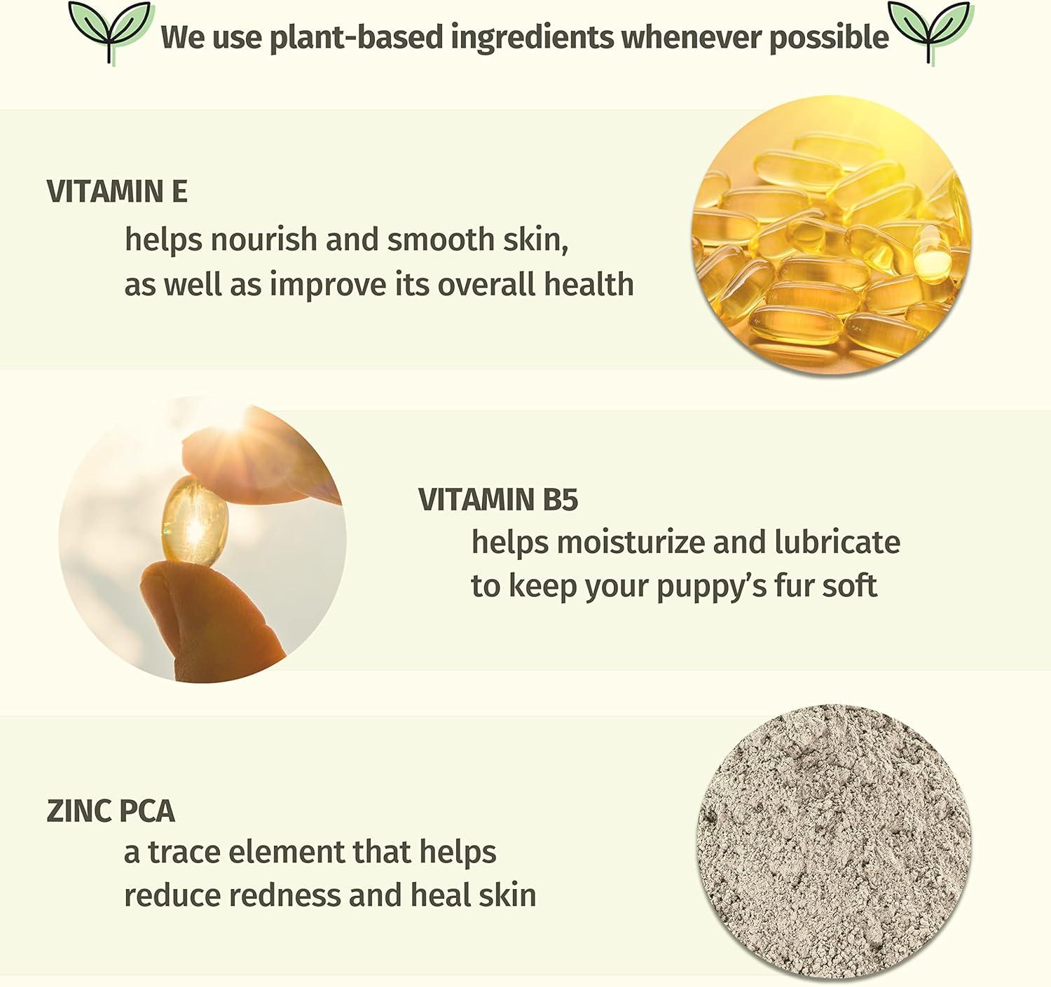 imageHempz Petz Sensitive Dog Shampoo Oatmeal Complex to Soothe Creamy Citrus Orange ampamp Red Raspberry Herbal Sensitive Shampoo 17 ozCitrus and Raspberry Deodorizing
