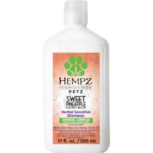 imageHempz Petz Sensitive Dog Shampoo Oatmeal Complex to Soothe Creamy Citrus Orange ampamp Red Raspberry Herbal Sensitive Shampoo 17 ozSweet Pineapple  Honey Melon