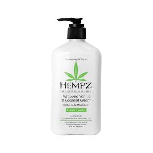 imageHempz Mini Whipped Vanilla ampamp Coconut Cream Body ampamp Hand Lotion 225 ozVanilla Bean and Coconut