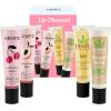 image:imageHempz New Lip Balm Gift Set Juicy Peach Dark Red Cherries Original and Whipped Vanilla 4 Pack Set