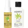 image:imageHempz Original Hydration On The Go Travel Size Bundle  Body Lotion 225 oz  Body Moisturizer Spray Hydrating Mist 1 floz