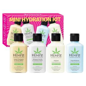 image:imageHempz Mini Moisturizer Kit Everyday Hydrating Lotion 4pack Travel Hand Cream Set 225 oz