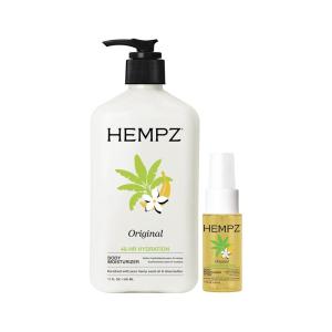 image:imageHempz Original Bundle  Body Lotion 17 oz  Body Moisturizer Spray Hydrating Mist 1 floz