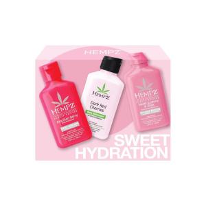 image:imageHempz Pretty amp Pink Mini Lotion Set Sweet Hydration Moisturizer 3 Pack Kit 225 oz