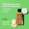image:imageHempz Biotin Conditioner  Triple Moisture  Peach amp Grapefruit  For Growth amp Strengthening of Dry Damaged and Color Treated Hair Hydrating Softening Moisturizing  Travel Size 225 Fl OZBanana  Floral