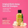 image:imageHempz Biotin Hair Shampoo  Tea Tree amp Chamomile  For Scalp Care Hair Growth amp Strengthening of Dry Damaged and Color Treated Hair Hydrating Softening Moisturizing  Travel Size 225 Fl OZBanana