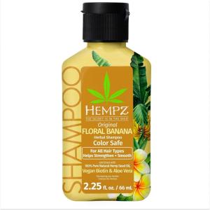 image:imageHempz Biotin Hair Shampoo  Tea Tree amp Chamomile  For Scalp Care Hair Growth amp Strengthening of Dry Damaged and Color Treated Hair Hydrating Softening Moisturizing  Travel Size 225 Fl OZBanana