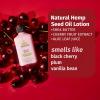 image:imageHempz Mini Dark Red Cherries Lotion Ultra Hydrating Moisturizer for Body Hands and Feet 225 oz Mini Brazilian Berry Beauty Actives Lotion Hydrating Moisturizer 225 oz