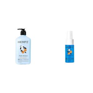 image:imageHempz Triple Moisture Bundle  Body Lotion 17 oz  Body Moisturizer Spray Hydrating Mist 1 floz