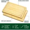 imageROYAL CRAFT WOOD Luxurious House Warming Gifts for New Home  Basket for FirstNew Home Owner Set with Cutting Board Towel Apron  Ideal Welcome and Housewarming Presents for HomeownersNatural