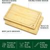 imageROYAL CRAFT WOOD Luxurious House Warming Gifts for New Home  Basket for FirstNew Home Owner Set with Cutting Board Towel Apron  Ideal Welcome and Housewarming Presents for HomeownersNatural