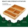 imageROYAL CRAFT WOOD Luxury Bamboo Jewelry Storage Chest  MultiUse Wooden Treasure Chest Set 5 Boxes for Jewelry and Home Organization3 Boxes