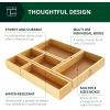 imageROYAL CRAFT WOOD Luxury Bamboo Jewelry Storage Chest  MultiUse Wooden Treasure Chest Set 5 Boxes for Jewelry and Home Organization5 Boxes