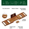 imageROYAL CRAFT WOOD Shower Caddy Shelf 2Pack  Adhesive NoDrill Rustproof Bathroom Organizer Large Capacity Shower Shelves for Home ampamp Bathroom DecorBrown Foldable