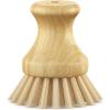 imageROYAL CRAFT WOOD Bamboo Dish Scrub Brush wHandle  Wooden Washing Dish Brush Scrubber for Kitchen  Filrm Bristles Brush with Handle for Sink Dishes ampamp Vegetables