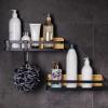 Black Shower Caddy Shelf
