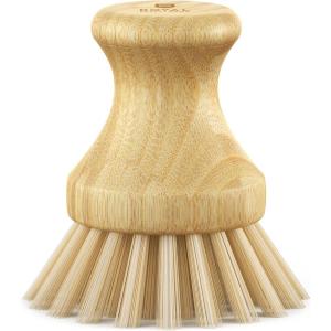 imageROYAL CRAFT WOOD Bamboo Dish Scrub Brush wHandle  Wooden Washing Dish Brush Scrubber for Kitchen  Filrm Bristles Brush with Handle for Sink Dishes ampamp Vegetables