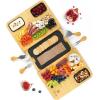 imageROYAL CRAFT WOOD Charcuterie and Cheese Board  Large Bamboo Cheese Board  Serving Tray Platter  House Warming Gifts New Home Gifts for Dad Fathers Day Dad Gifts from Daughter Son Wife  155quotx10quotRectangular Expandable