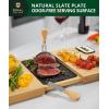 imageROYAL CRAFT WOOD Charcuterie and Cheese Board  Large Bamboo Cheese Board  Serving Tray Platter  House Warming Gifts New Home Gifts for Dad Fathers Day Dad Gifts from Daughter Son Wife  155quotx10quotRectangular Expandable