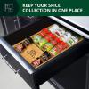imageROYAL CRAFT WOOD Luxury Spice Drawer Organizer for Kitchen  Bamboo Spice Rack Organizer for Drawer for Deep Drawers 15quotx8quot