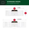 imageROYAL CRAFT WOOD Premium Foldable Bathtub Tray  Wood Bath Tray for Tub Bamboo Bathtub Shelf Expandable Bath Table Tray Luxury Bathtub ampamp Bathroom Accessories for New Home ampamp Unique Gift for Women
