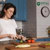 imageWooden Cutting Boards for Kitchen Meal Prep ampamp Serving  Bamboo Wood Cutting Board Set  Charcuterie ampamp Chopping Butcher Block for Meat  Kitchen Gadgets GiftBrown