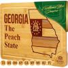 imageBamboo State Cutting Board for Kitchen  New York Cheese Board Charcuterie Platter ampamp Serving Tray 15quot x 10quotGeorgia
