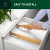 imageROYAL CRAFT WOOD Adjustable Bamboo Drawer Dividers Organizers 1722quot  Bamboo Kitchen Drawer Organizer 7 Slot
