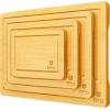 imageROYAL CRAFT WOOD Acacia Wood Cutting Boards Set of 3  Premium Wooden Cutting Boards for Kitchen Meal Prep ampamp Serving  Charcuterie ampamp Chopping Butcher Block for Meat with Deep Juice Groove Side HandlesBamboo