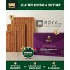 imageROYAL CRAFT WOOD Bamboo Cutting Board Set  3 Durable Wooden Cutting Boards for Kitchen Meal Prep Charcuterie ampamp Serving  Chopping ampamp Butcher Block with Juice Grooves  GiftReady Packaging ampamp Wood Wax
