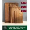 imageROYAL CRAFT WOOD Bamboo Cutting Board Gift Set  3Piece Reversible Wooden Boards with Deep Juice Groove ampamp Handles  Premium Charcuterie ampamp Butcher Blocks for Kitchen  Holiday GiftReady PackagingAcacia Wood