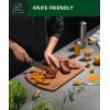 image:imageROYAL CRAFT WOOD Wooden Cutting Boards for Kitchen Meal Prep amp Serving  Bamboo Wood Cutting Board Set with Deep Juice Groove Side Handles  Charcuterie amp Chopping Butcher Block for Meat Set of 3Brown