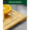 image:imageROYAL CRAFT WOOD Wooden Cutting Boards for Kitchen Meal Prep amp Serving  Bamboo Non Toxic Cutting Board Set with Deep Juice Groove Side Handles  Charcuterie amp Chopping Butcher Block for Meat 4 PcsNatural