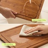 image:imageROYAL CRAFT WOOD Wooden Cutting Boards for Kitchen Meal Prep amp Serving  Bamboo Non Toxic Cutting Board Set with Deep Juice Groove Side Handles  Charcuterie amp Chopping Butcher Block for Meat 4 PcsCarbonized