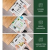 image:imageDrawer Organizer for Kitchen Organization  Expandable Bamboo Silverware Drawer Organizer with Removable Knife Block Bamboo Cutlery NonSlip Utensil Organizer with 7Slot Knife Storage for FlatwareWhite