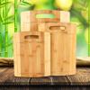 imageUtopia Kitchen 3 Piece Bamboo Cutting Boards with Juice Grooves  BPA Free  Ecofriendly  Natural Organic Bamboo Chopping Boards for Vegetables Meat and Cheese Pack Of 5