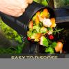 imageUtopia Kitchen Compost Bin for Kitchen Countertop  13 Gallon Compost Bucket for Kitchen with Lid  Includes 1 Spare Charcoal Filter Silver Bundle Pack of 6Black
