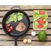 imageUtopia Kitchen PreSeasoned Cast Iron Skillet Set 3Piece  6 Inch 8 Inch and 10 Inch Bulk Pack of 4
