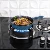 imageUtopia Kitchen Saute Fry Pan  Chefs Pan PreSeasoned Cast Iron Skillet  Frying Pan 12 Inch  Safe Grill Cookware for indoor ampamp Outdoor Use  Cast Iron Pan Black  Pack of 4Teal