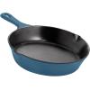 imageUtopia Kitchen Saute Fry Pan  Chefs Pan PreSeasoned Cast Iron Skillet  Frying Pan 12 Inch  Safe Grill Cookware for indoor ampamp Outdoor Use  Cast Iron Pan Black  Pack of 4Teal