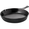 imageUtopia Kitchen Saute Fry Pan  Chefs Pan PreSeasoned Cast Iron Skillet  Frying Pan 12 Inch  Safe Grill Cookware for indoor ampamp Outdoor Use  Cast Iron Pan Black  Pack of 4Black