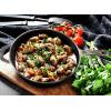 imageUtopia Kitchen Saute Fry Pan  Chefs Pan PreSeasoned Cast Iron Skillet  Frying Pan 12 Inch  Safe Grill Cookware for indoor ampamp Outdoor Use  Cast Iron Pan Black  Pack of 4Black