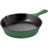imageUtopia Kitchen Saute Fry Pan  Chefs Pan PreSeasoned Cast Iron Skillet  Frying Pan 12 Inch  Safe Grill Cookware for indoor ampamp Outdoor Use  Cast Iron Pan Black  Pack of 4Green