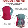 imageUtopia Kitchen 10 Pack Bib Apron Adjustable with 2 Pockets Water and Oil Resistant Cooking Kitchen Chef Apron for Women MenPink