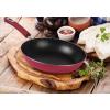 imageUtopia Kitchen NonStick Frying Pan Set with Induction Bottom 3Piece Nonstick Cookware Set Including 8 95 and 11 Inch Frying Pans Nonstick with Bakelite Handle PFOA Free Dishwasher Safe GreyRedBlack