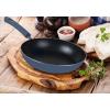 imageUtopia Kitchen NonStick Frying Pan Set with Induction Bottom 3Piece Nonstick Cookware Set Including 8 95 and 11 Inch Frying Pans Nonstick with Bakelite Handle PFOA Free Dishwasher Safe GreyMidnight Blue