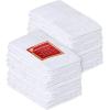 imageUtopia Kitchen Orange Flour Sack Towels 12 Pack  28 x 28 Inches 100 Cotton Tea Towels for Cleaning ampamp Drying  Highly Absorbent Kitchen Dish TowelsWhite