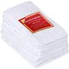 imageUtopia Kitchen Orange Flour Sack Towels 12 Pack  28 x 28 Inches 100 Cotton Tea Towels for Cleaning ampamp Drying  Highly Absorbent Kitchen Dish TowelsWhite