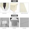 imageUtopia Kitchen Spandex Tablecloth 1 Pack 6FT White 200 GSM Tight Fitted Washable and Wrinkle Resistant Stretch Rectangular Patio Table Cover for Event Wedding ampamp Banquet 72Lx30Wx30H InchIvory
